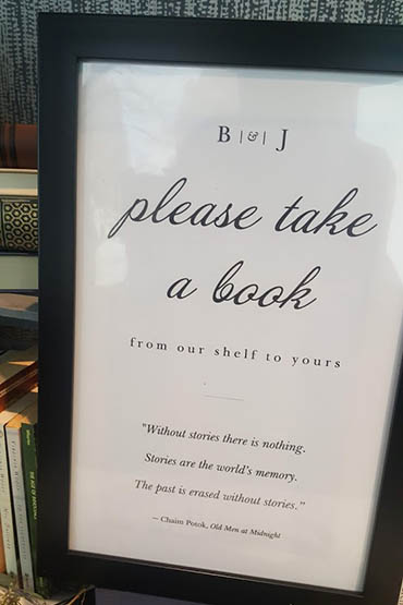 Take a Book Sign